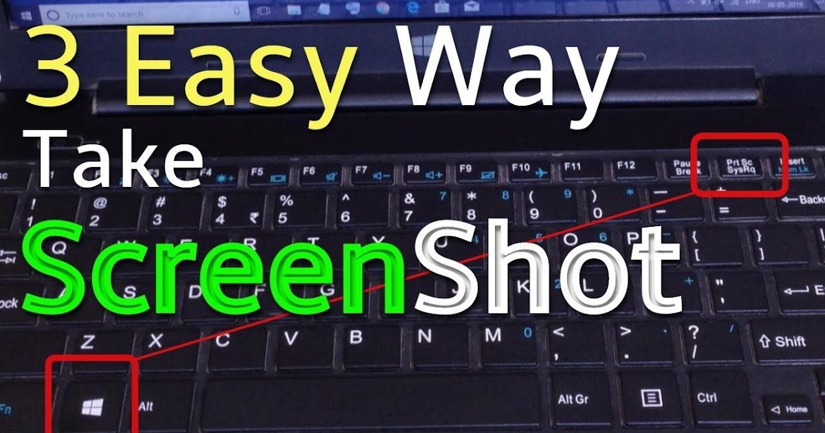 How To Screenshot A Computer Screen Hp Towoh