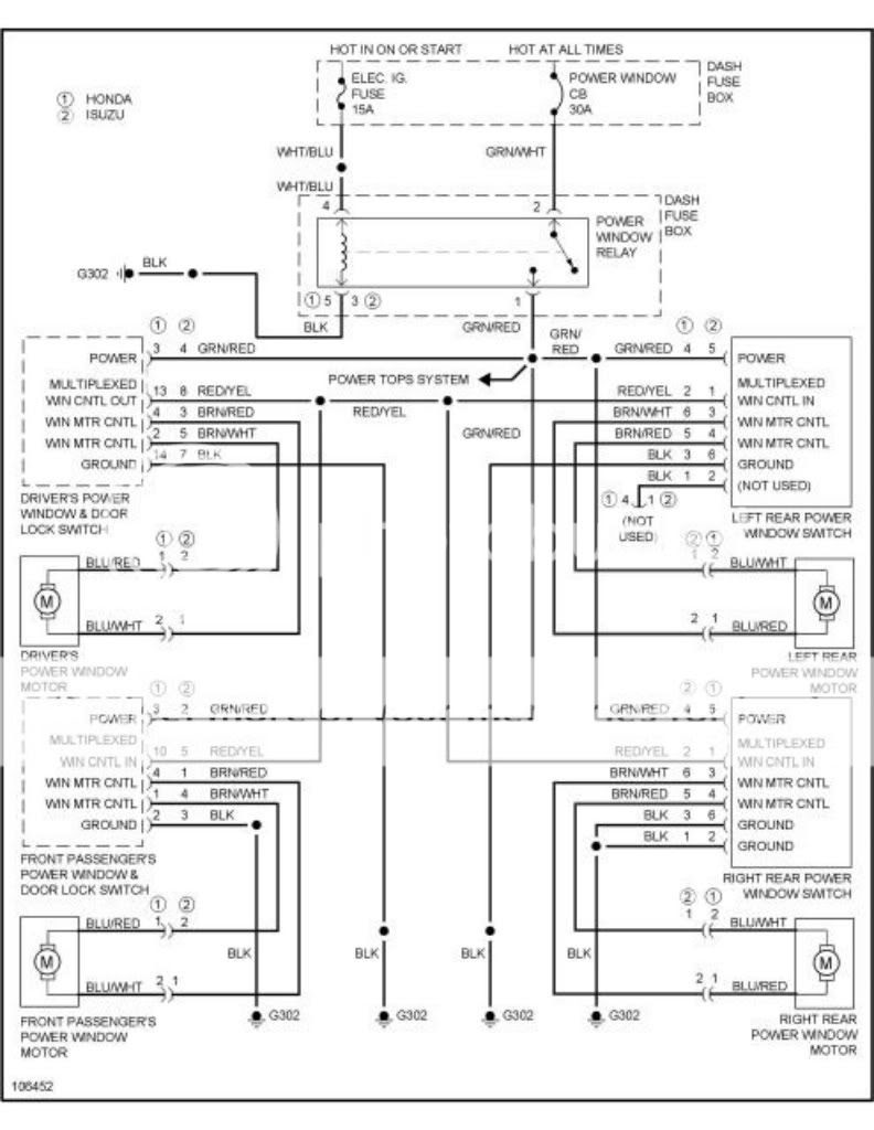 2002 Isuzu Rodeo Wiring Diagram - Hanenhuusholli