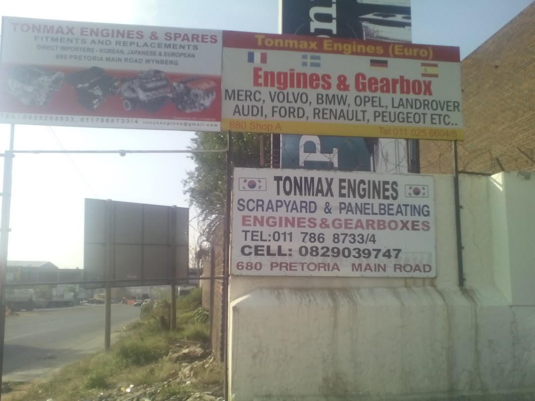 Tonmax Engines CC