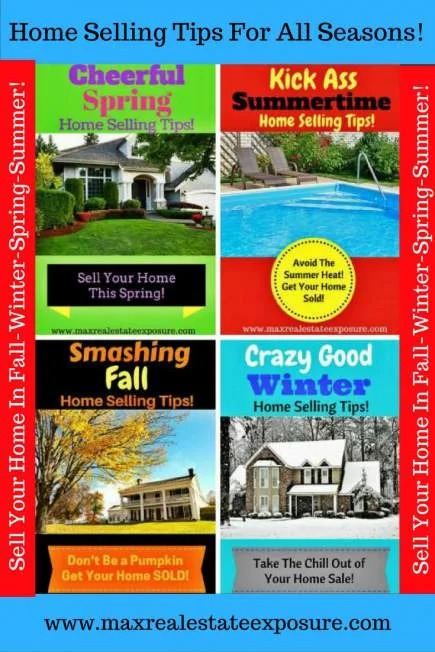 Home Selling Tips For All Seasons | Fall Winter Spring Summer