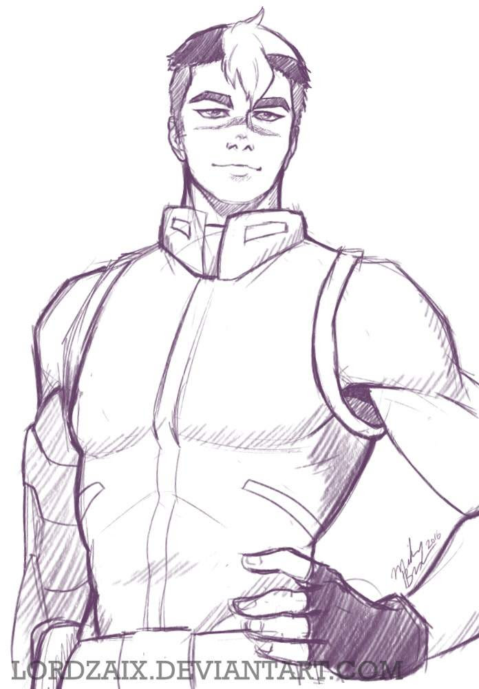 How To Draw Shiro Voltron Look How You Could Have Been Shiro Voltron Form I Ended Up Drawing An Altean Oc Thinking About How Hunky Hunk Is