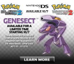 Distribuição de Genesect na América