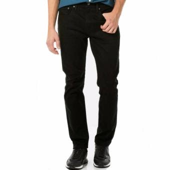 Harga Celana  Jeans  Denim  Pria  Straight Standar Hitam  