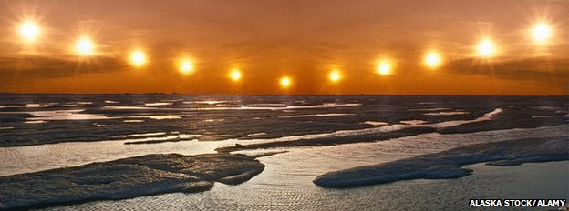 Midnight Sun in Alaska