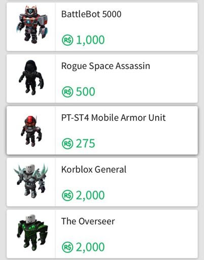 Roblox Overseer Armor Robux Codes May 2019 - roblox overseer package code