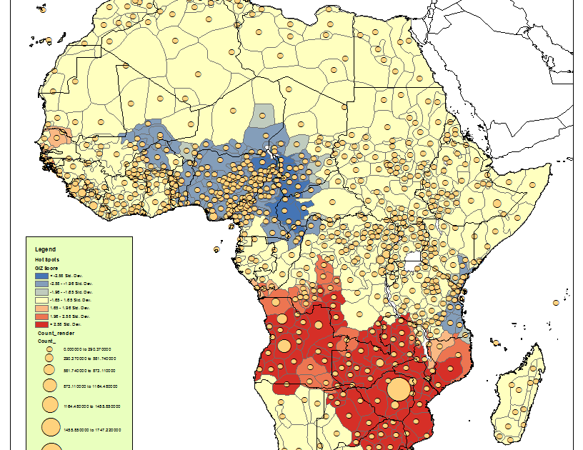 Africa Conflict Map Map Of Africa