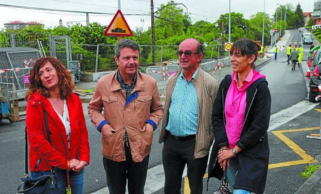 Cristina Laborda, José Antonio Santano, Gregorio Morales y Mónica Barroso. /  FLOREN PORTU