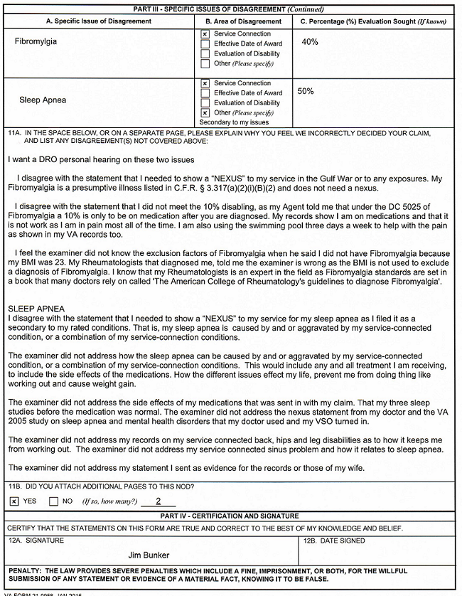 va personal statement template