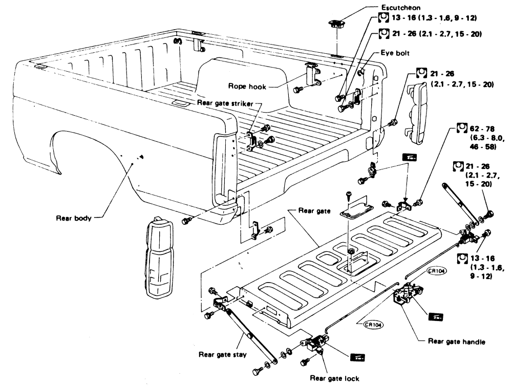 Wiring Database 2020: 30 Gmc Sierra Tailgate Latch Diagram