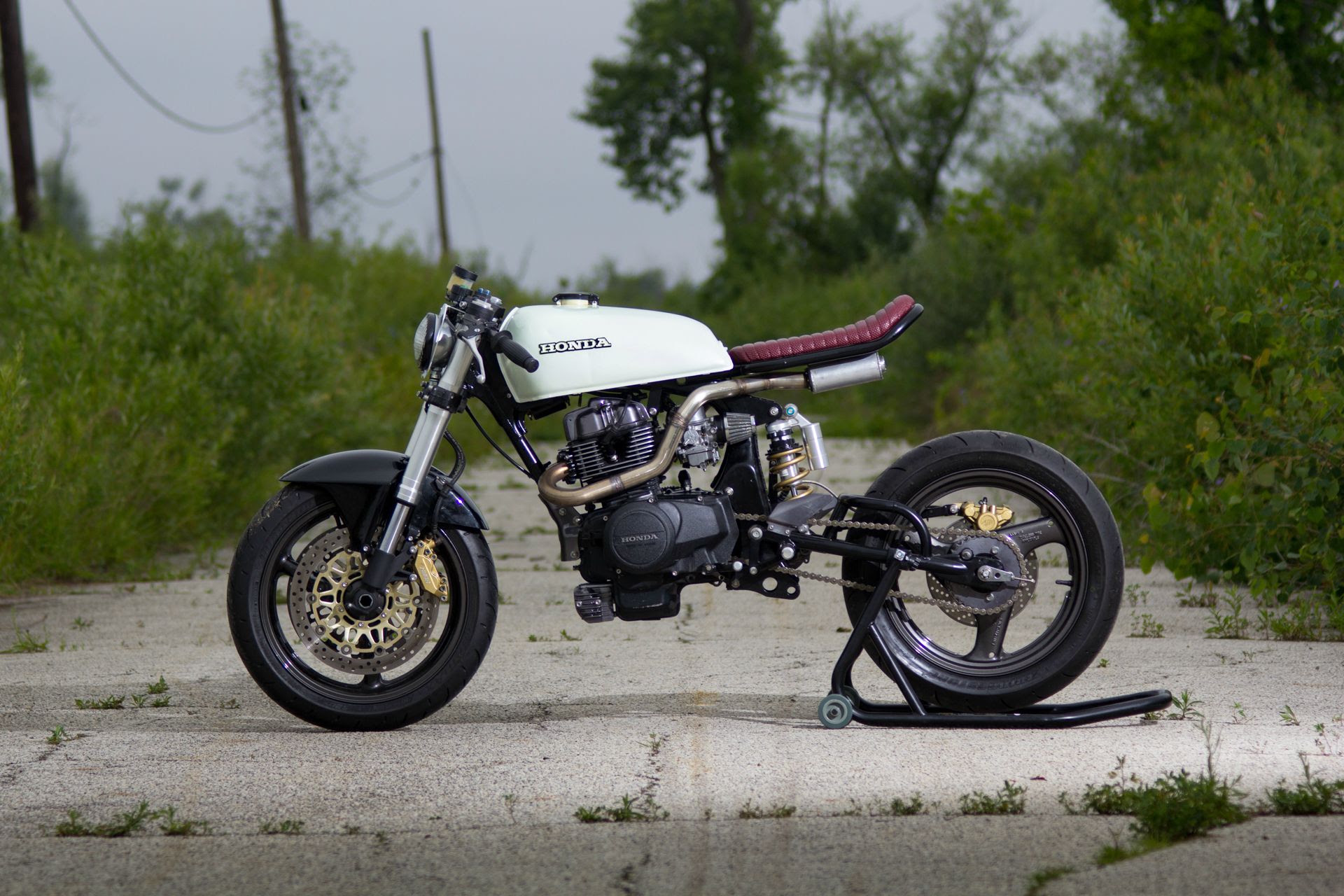 Honda coffee racer