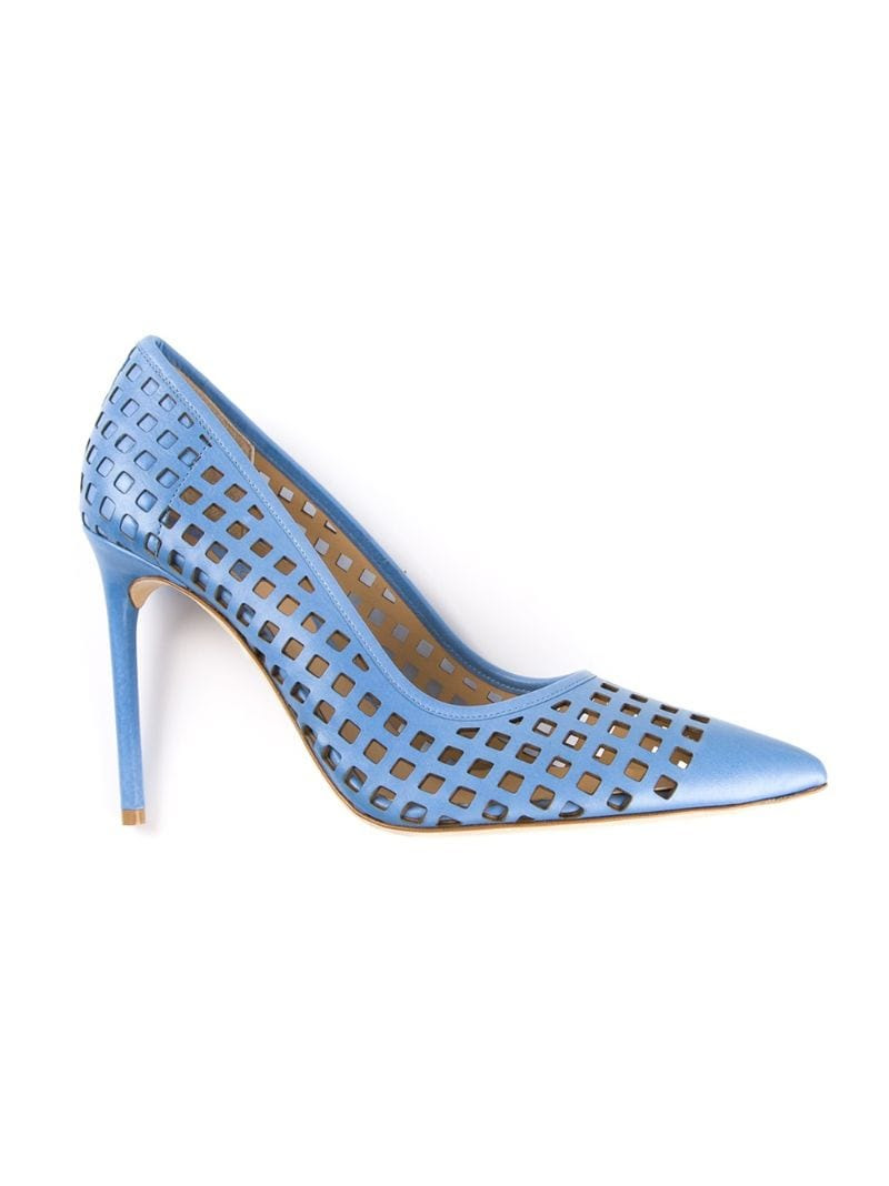 The Stylish Butterfly: Perforated Pumps Fresh Spring Air in Winter