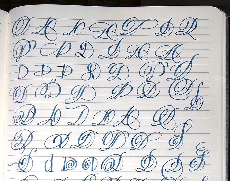 How To Do A Capital I In Cursive - Best Letter Cursive