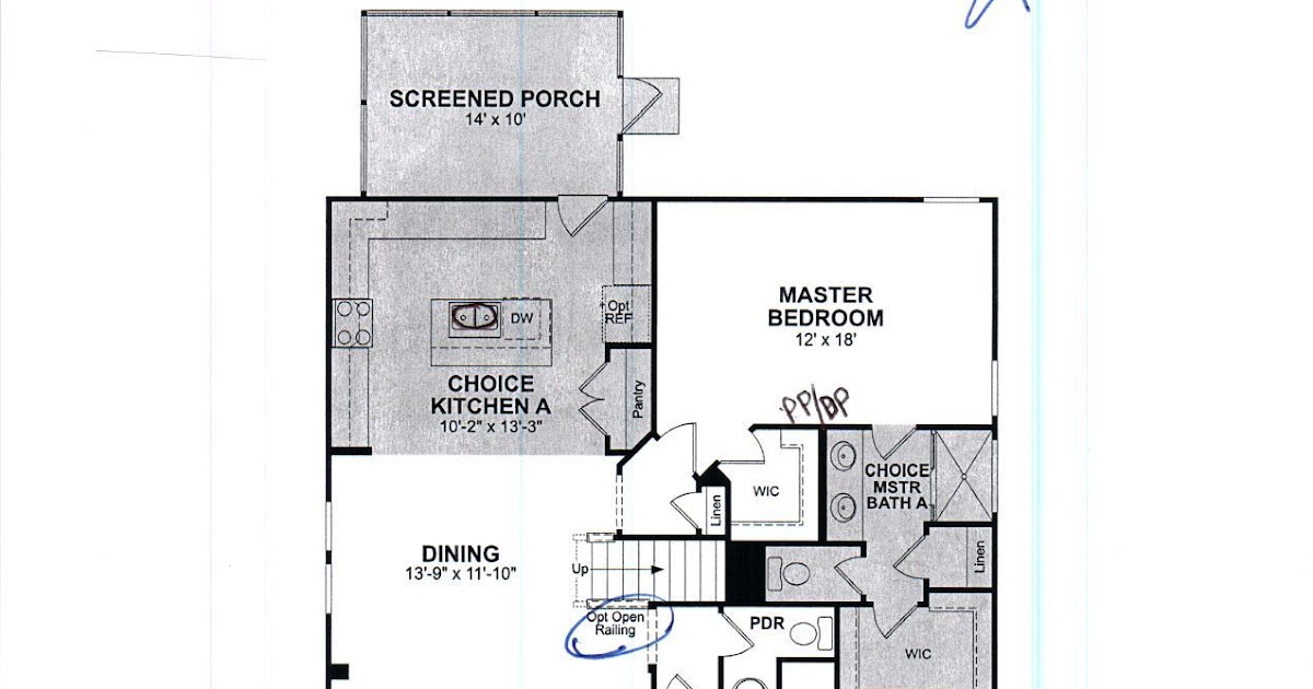 Beazer Homes Floor Plans FLOOR