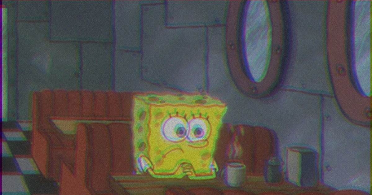 Depressed Trippy Aesthetic Spongebob Background - Largest Wallpaper Portal