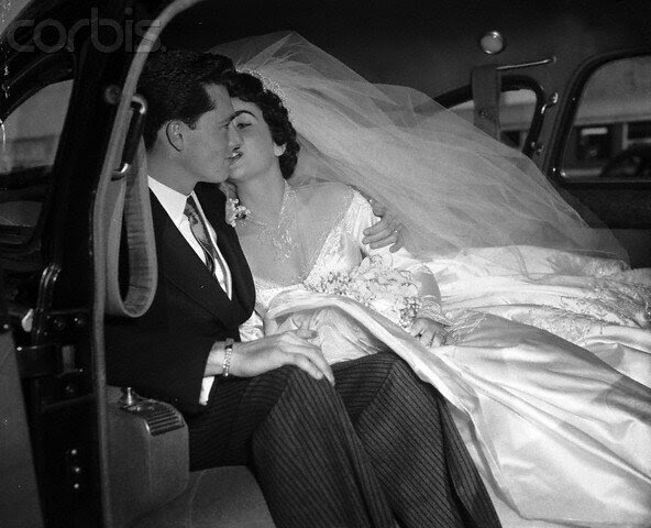 Wedding of Elizabeth Taylor and Conrad Hilton Jr. Wedding of Elizabeth Taylor and Conrad Hilton Jr.