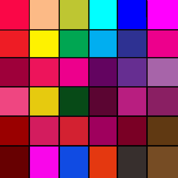 Active colors. 1 Colour.