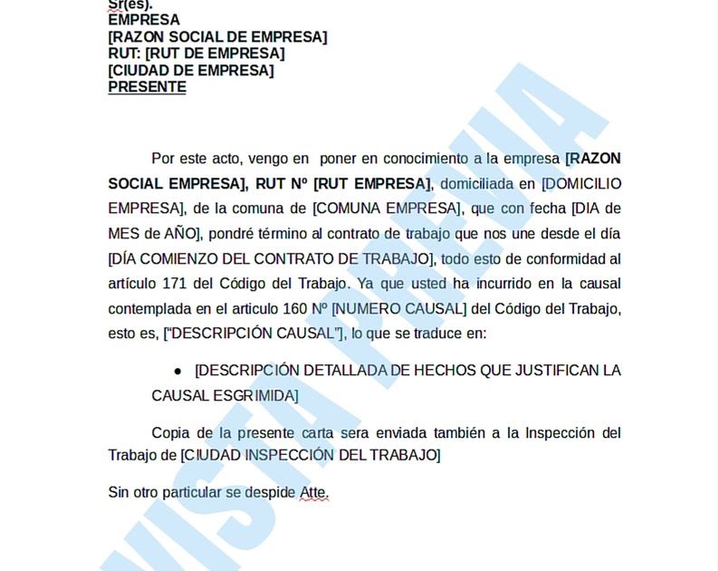 29 Machote Carta De Renuncia En Costa Rica Cintlarax