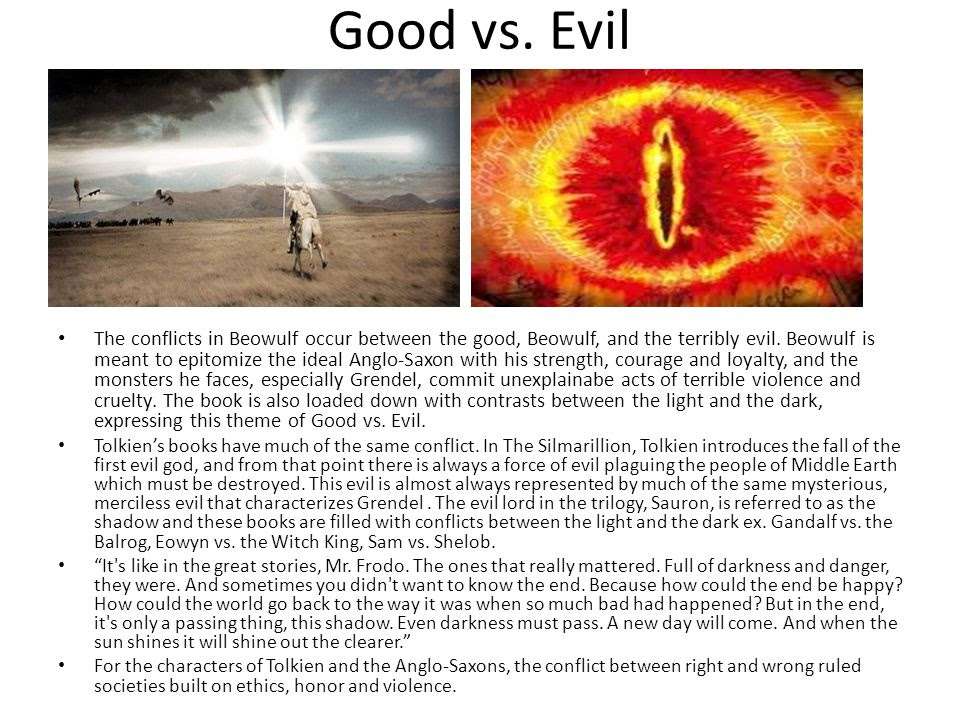 The Theme Of Good And Evil In Beowulf