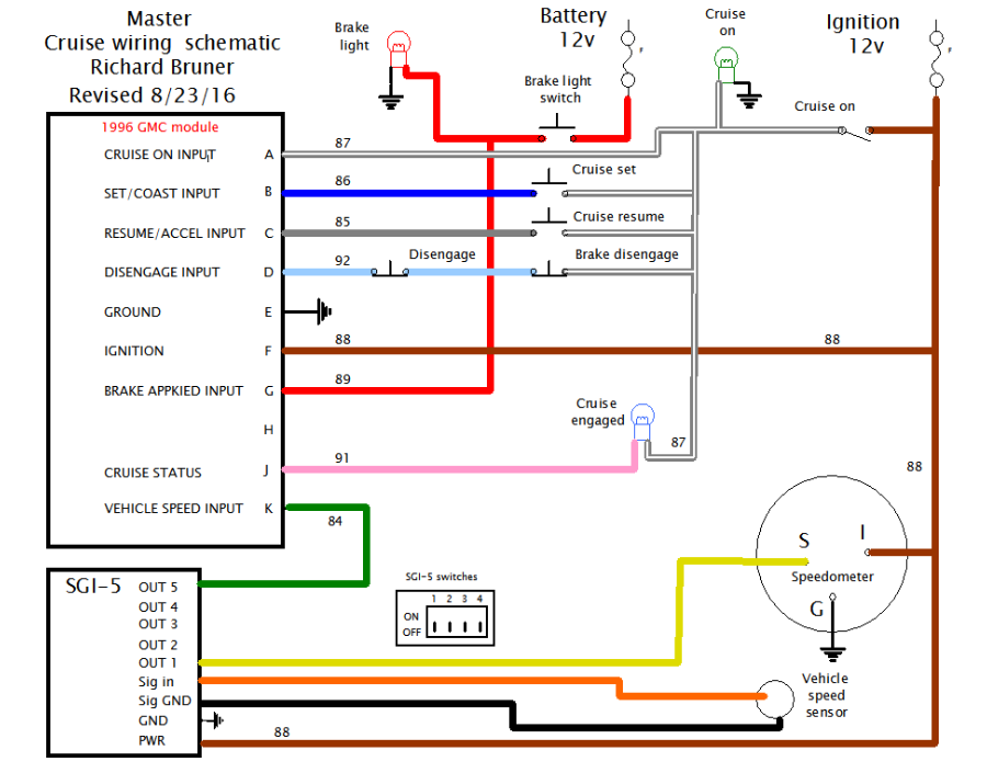 Ford Cruise Control Wiring Diagram - Wiring Diagram