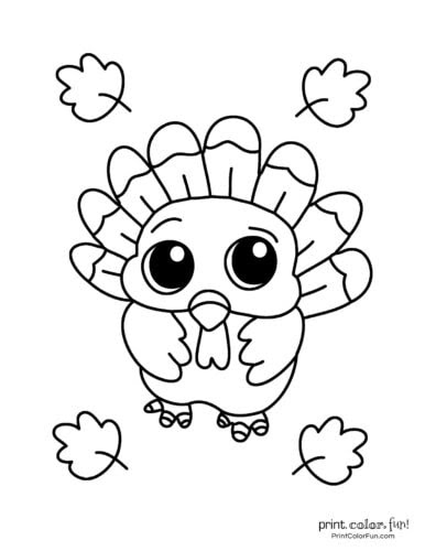 [Get 35+] Free Printable Turkey Coloring Pages For Kindergarten