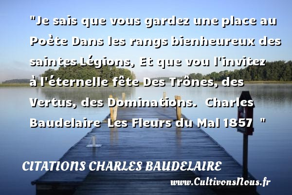 citations dissertation fleurs du mal