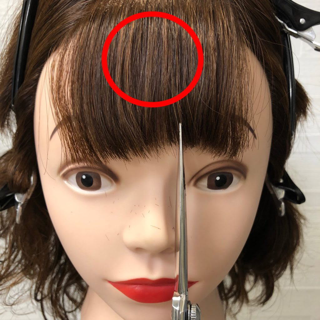 [最も共有された！ √] 前髪 を 切る 方法 258452前髪 を 丸く 切る 方法