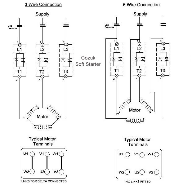Wiring Diagram For Three Phase Motor