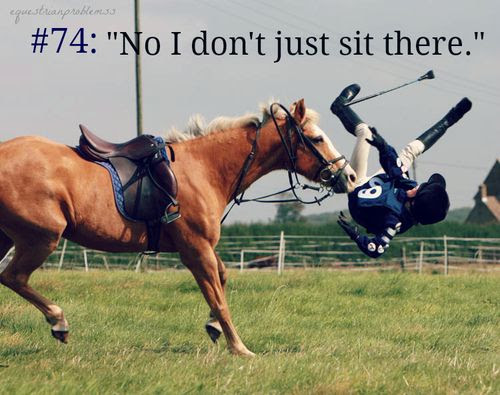 No I don't just sit there.