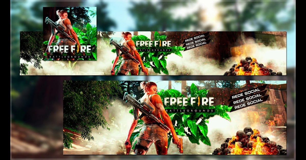 Free Fire Youtube Banner Photo : Intro Free Fire Youtube Video Design