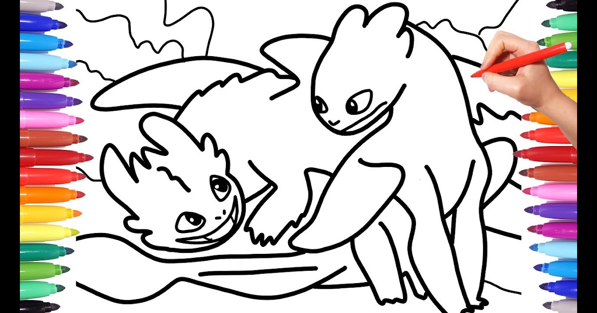 Orasnap: Cute Baby Toothless Coloring Pages