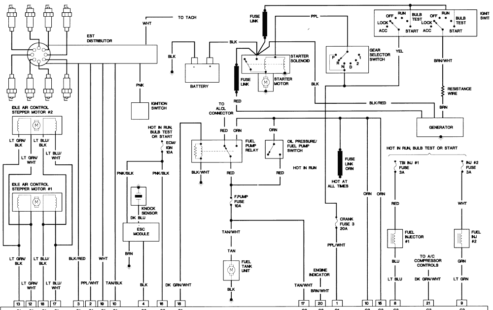 1986 Ford F150 Ignition Switch Wiring Diagram - 15