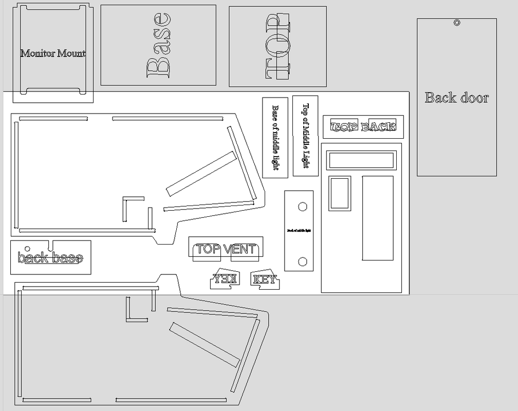 Cabaret Arcade Cabinet Plans