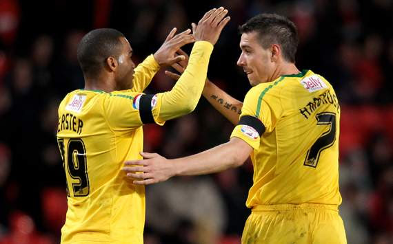 Carling Cup - Manchester United v Crystal Palace, Darren Ambrose and Jermaine Easter