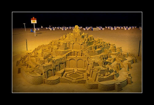 castillo de arena