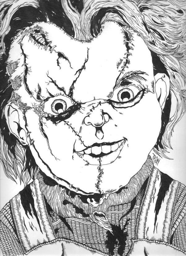 Featured image of post Chucky Coloring Pages Printable Free printable coloring pages and connect the dot pages for kids