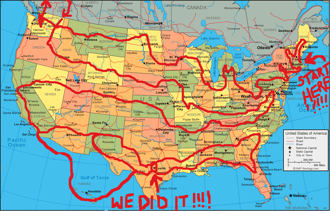 usa road route planner