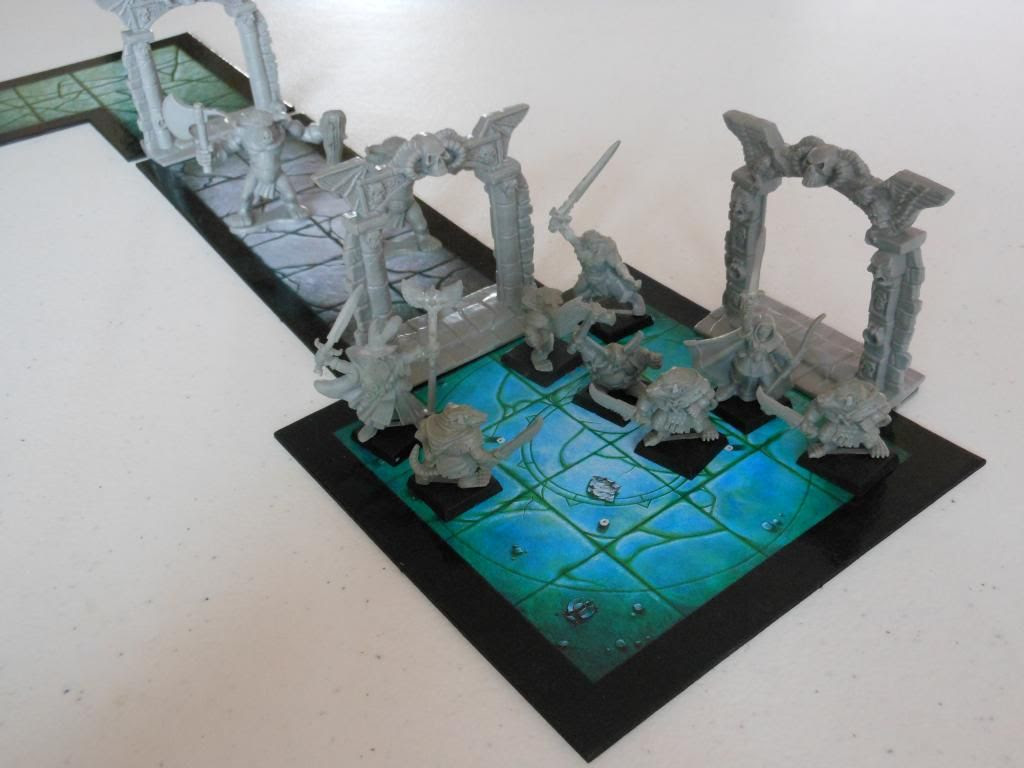 Warhammer Quest in action Warhammer Quest in action