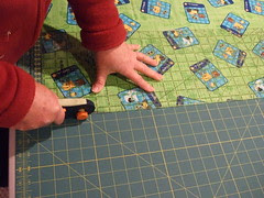 21-ATrim all loose threads along edge