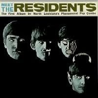 MEET THE RESIDENTS, una copia burlesca. La rotulación es la misma de un mini-LP editado en América con la foto de portada del LP anterior