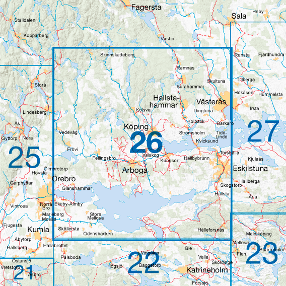 Hjälmaren Runt Karta | Karta