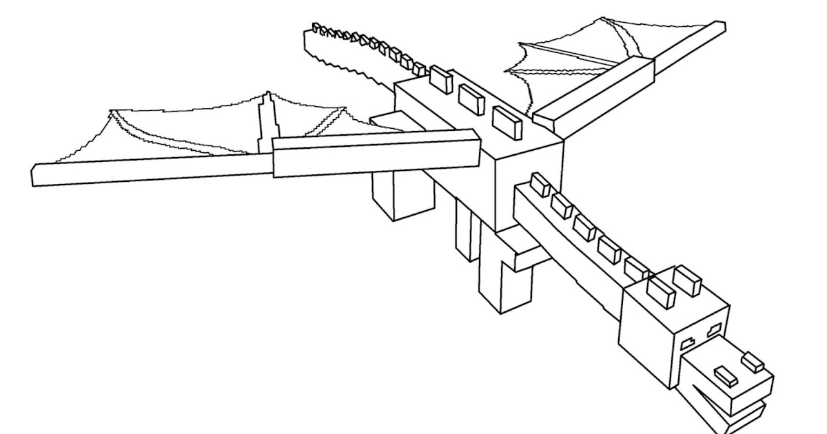 √ Ender Dragon Para Colorir Desenhos Para Pintar E Colorir
