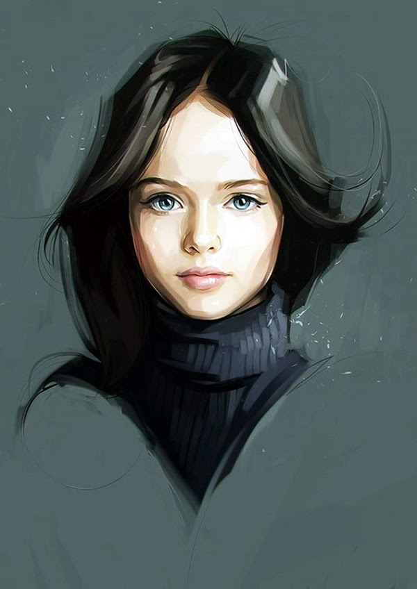 Spectacular Digital Painting Portraits (36)