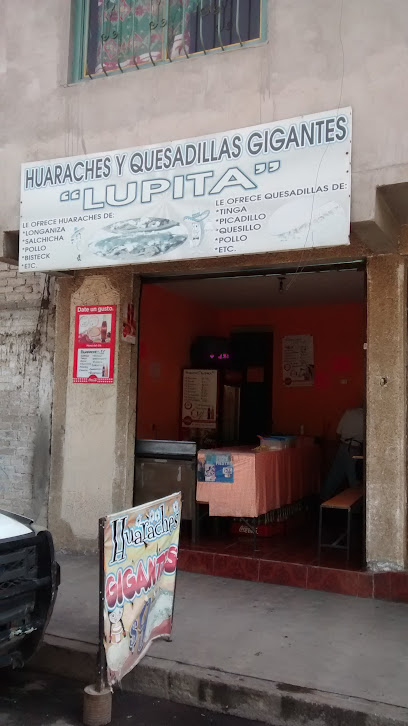 HUARACHES Y QUESADILLAS GIGANTES 'LUPITA'