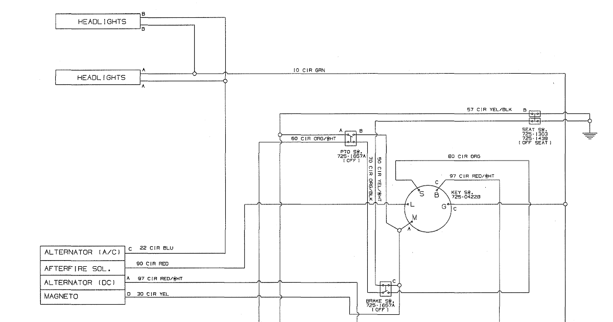 Troy Bilt Wiring Harnes