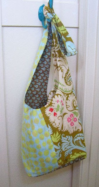 Tote Bag Pattern: Boho Hobo Bag Pattern