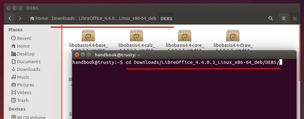 navigate-libreoffice-folder