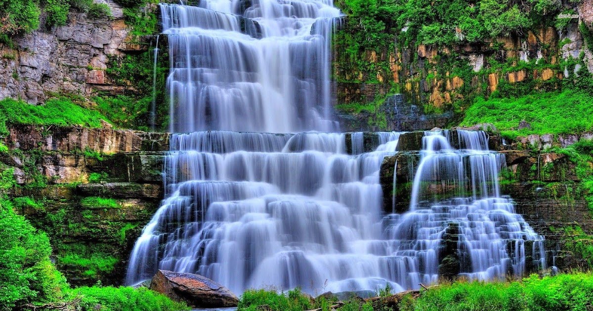 12 Waterfall Hd Nature Wallpaper Full Screen