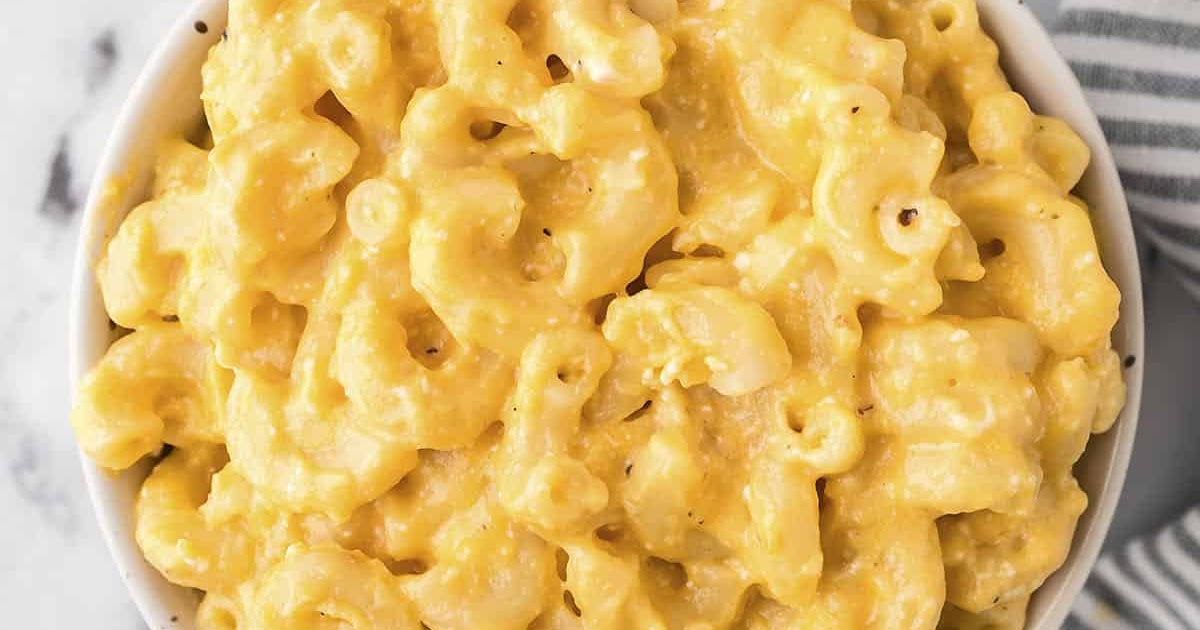 Campbell's Cheddar Cheese Soup Mac And Cheese : Easiest Ever Mac And ...