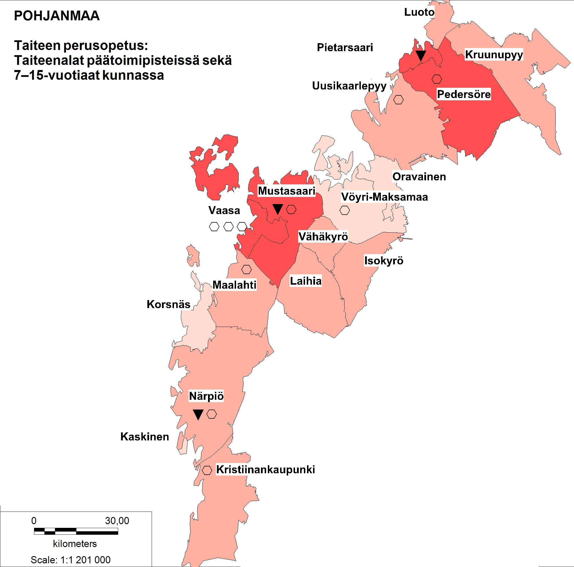 österbotten Karta | Karta