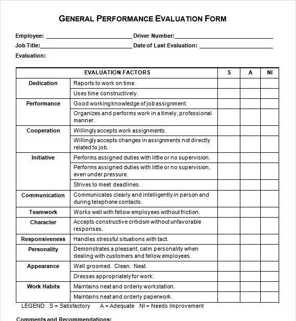 Annual Review Policy Template